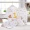 Newborn Baby 5-Piece Cotton Outfit Gift Set – Cardigan, Trousers, Hat, Bib & Top