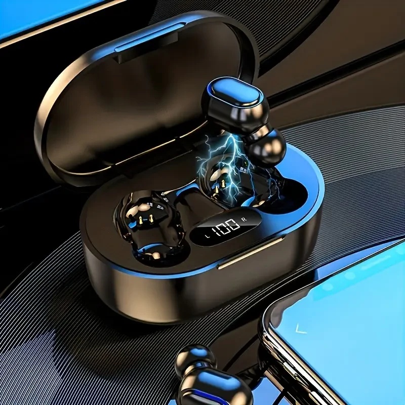 Apple to DJ New Wireless Earphones Headphones with LED Display Touch