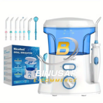 Professional Water Flosser – 10 Pressure Levels, 7 Tips, 600ml Tank – Deep Clean for Braces & Oral Hygiene
